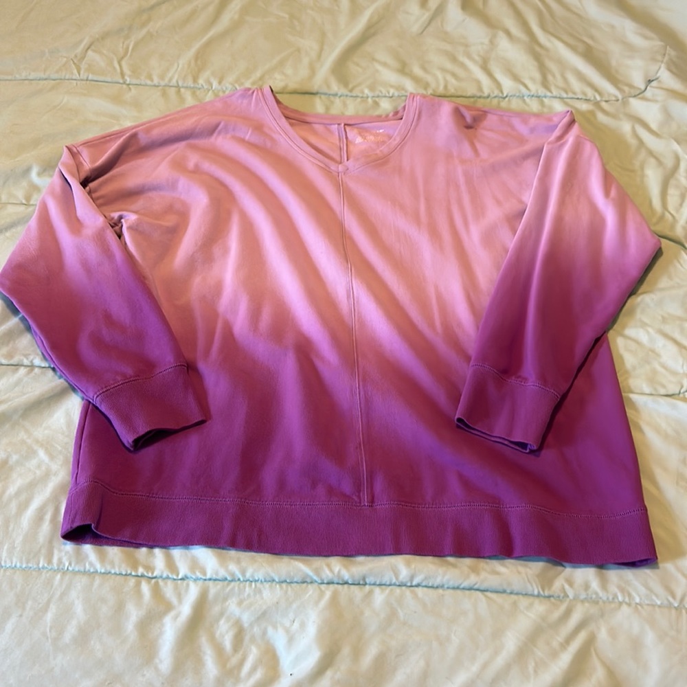 Tek gear purple ombré sweater